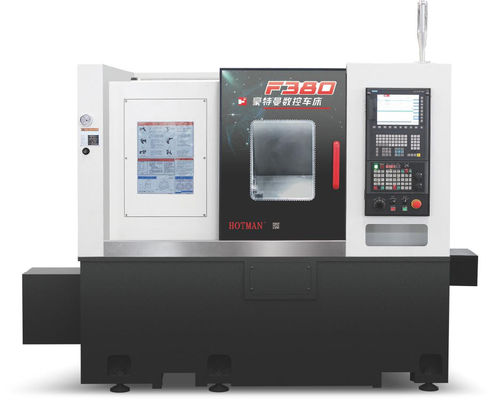 F380 Ketangguhan Tinggi Spindle Presisi Tinggi Mesin Lathe CNC Vertikal F380 Daya tahan Multipurpose