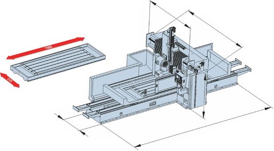 Komputerisasi CNC Grinder Machine Multipurpose Stabil Kecepatan Tinggi-P3060